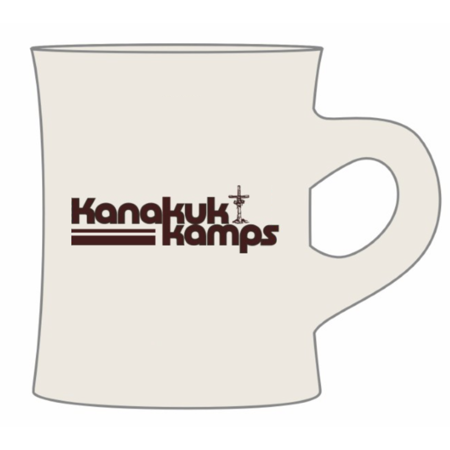 Klassic Diner Mug – Cream