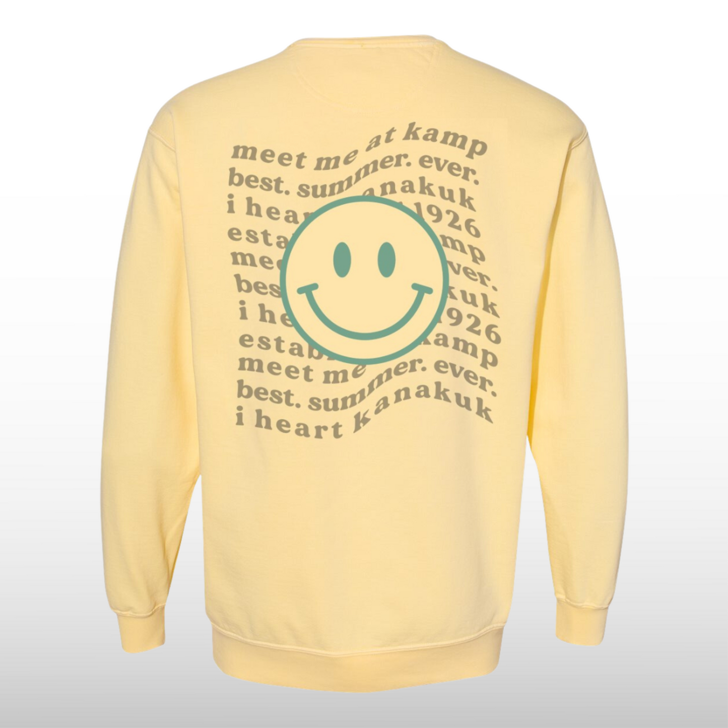 CC Smile Sweatshirt, Butter