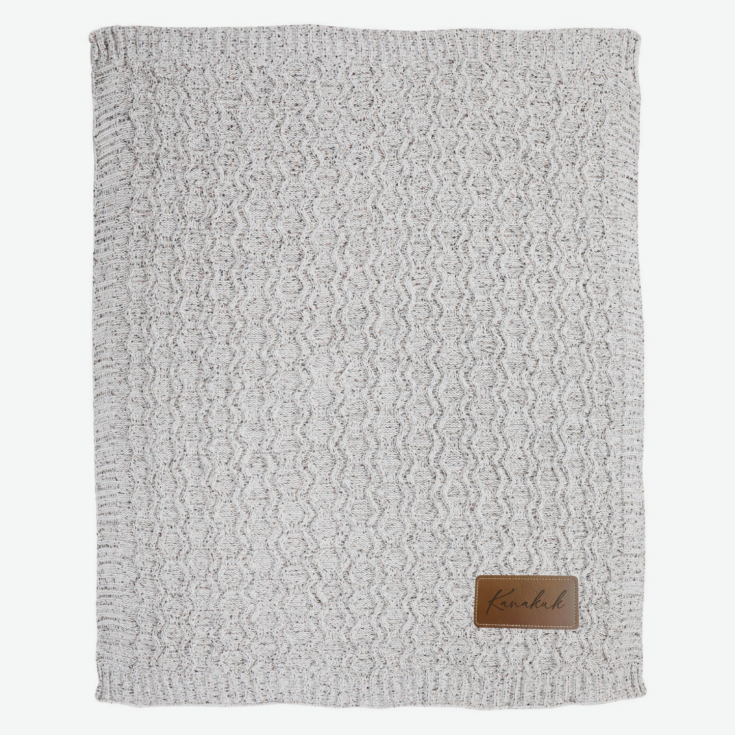 Cookie Cable Knit Chenille Blanket (50"x60")