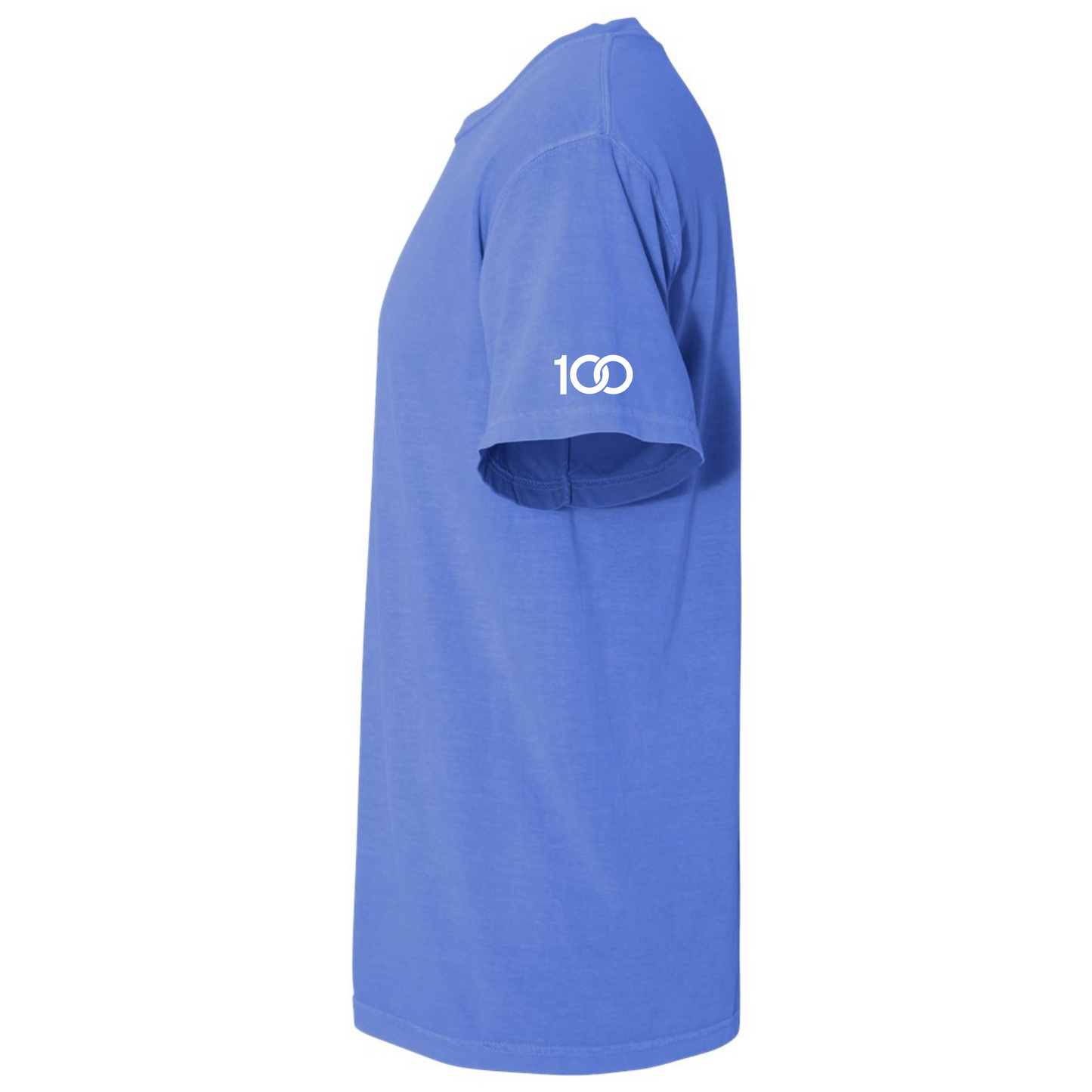 CC Crest 100 Tee - Flo Blue