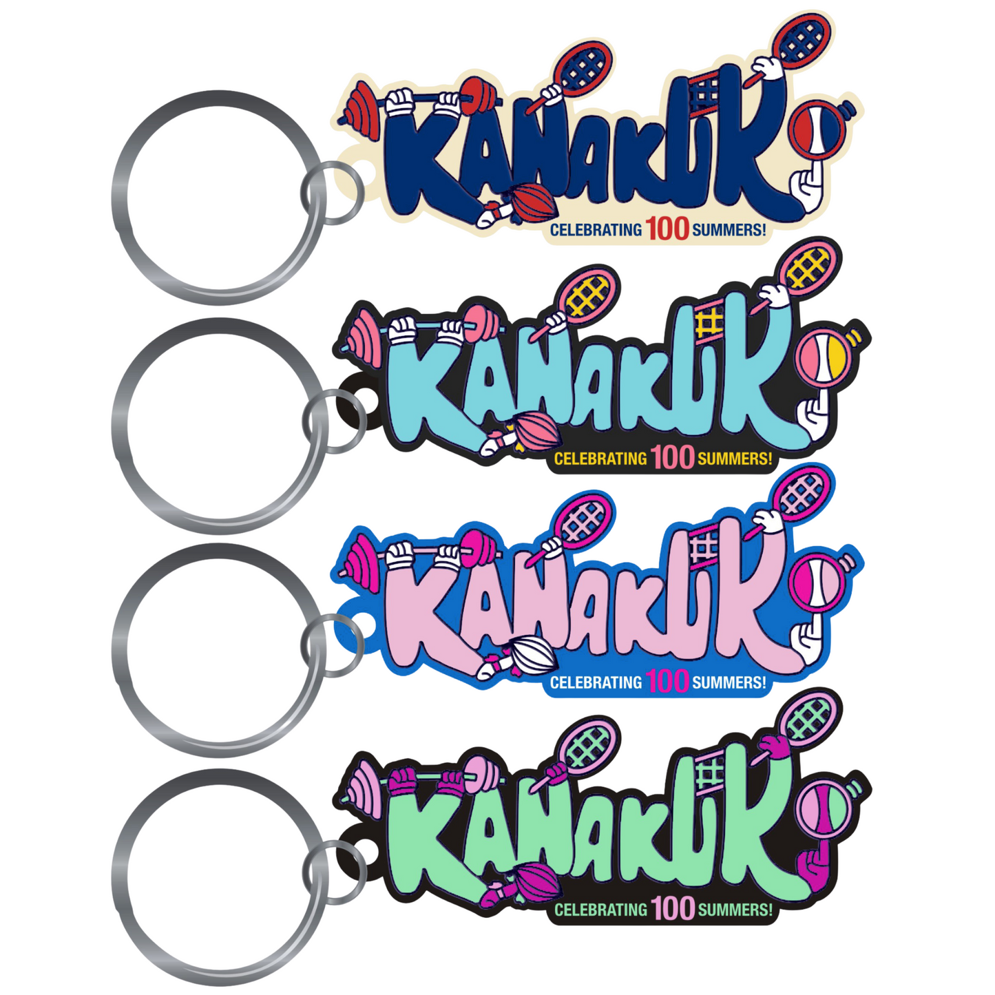 Kanakuk 100 Summers Key Tag