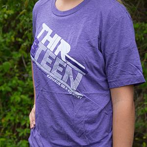 Barn 13 Tee, Purple