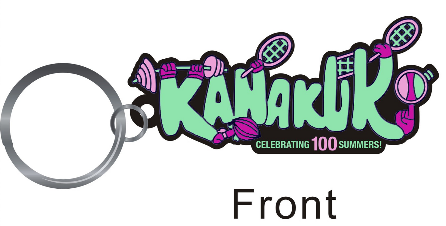 Kanakuk 100 Summers Key Tag