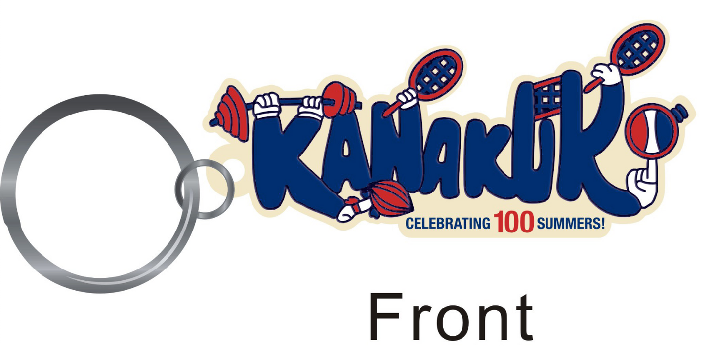 Kanakuk 100 Summers Key Tag