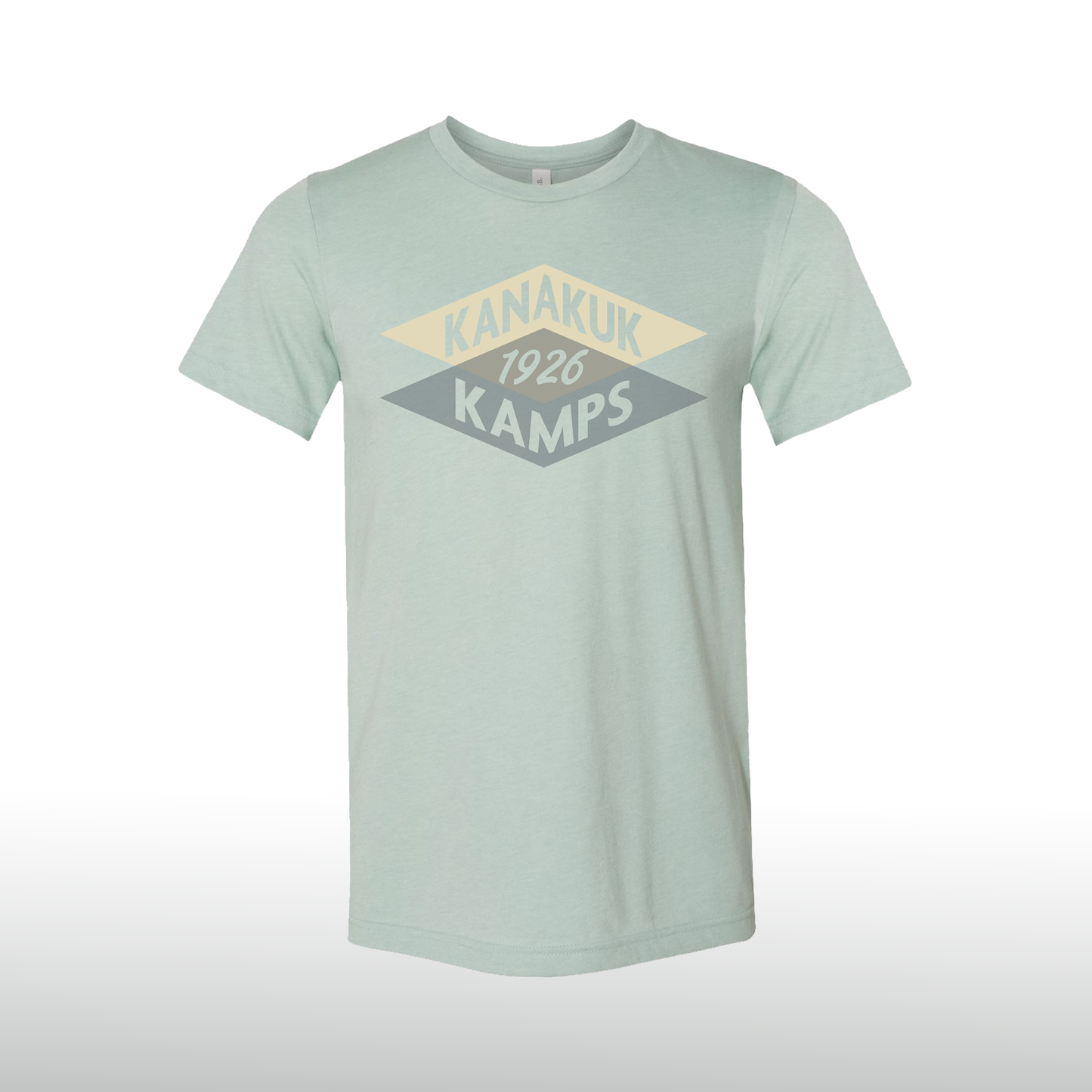 Double Diamond Tee, Soft Mint