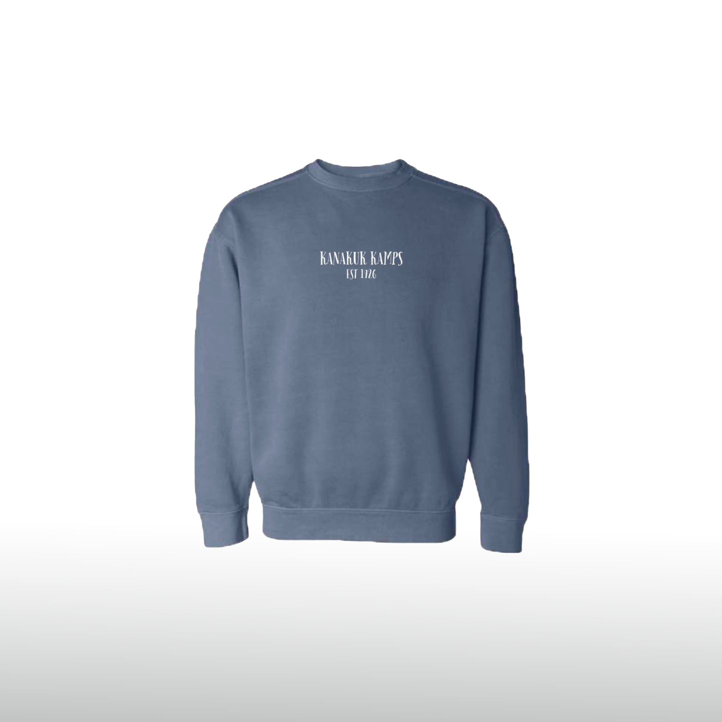 CC Crew Sweatshirt, Blue Jean