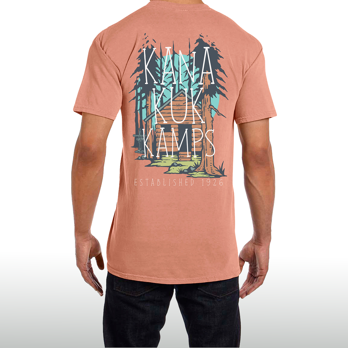 CC Cabin Tee, Terracotta