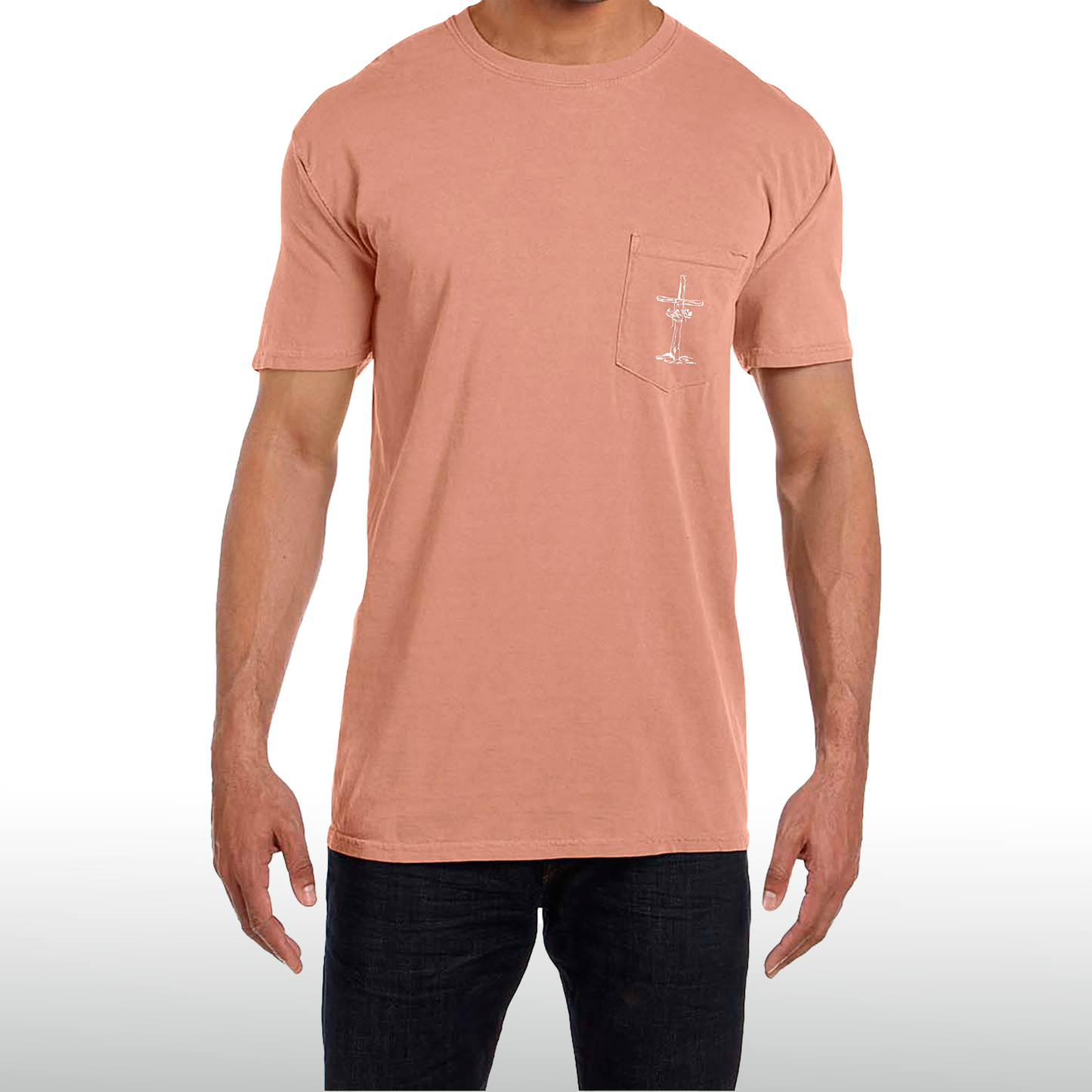 CC Cabin Tee, Terracotta