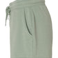 Womens Lightweight Fleece Shorts, Sage