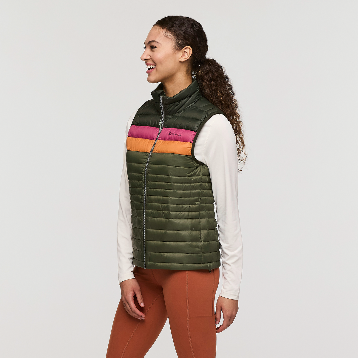 Cotopaxi (W) Fuego Down Vest, Woods/Fatigue