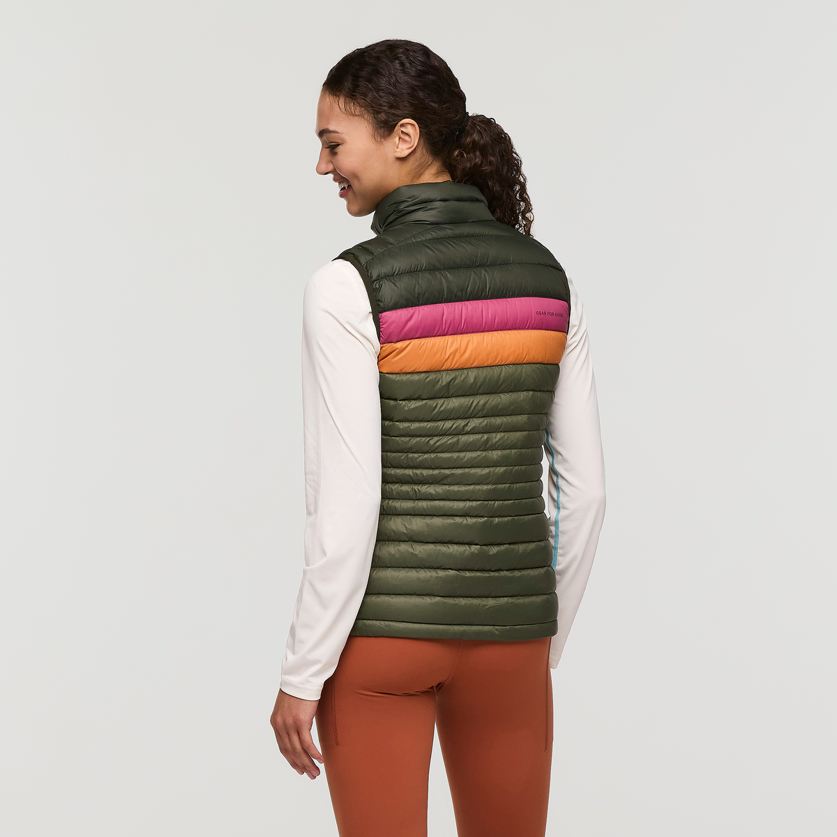 Cotopaxi (W) Fuego Down Vest, Woods/Fatigue