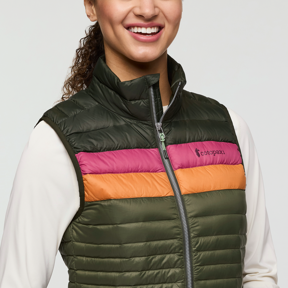 Cotopaxi (W) Fuego Down Vest, Woods/Fatigue