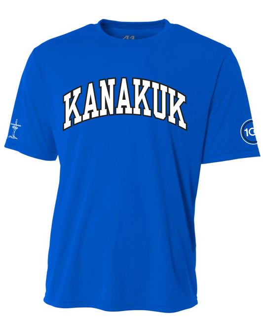 Collegiate 100 Locker Tee, A4 Royal Blue