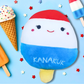 Rocket the Squishmallow Popsicle – 8"