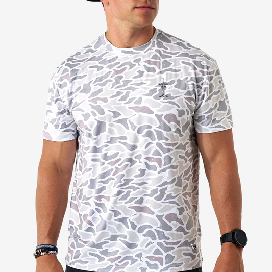 Burlebo CWTS Tee, White Camo
