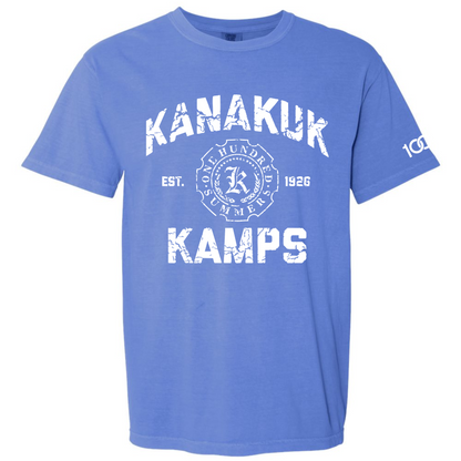 CC Crest 100 Tee - Flo Blue