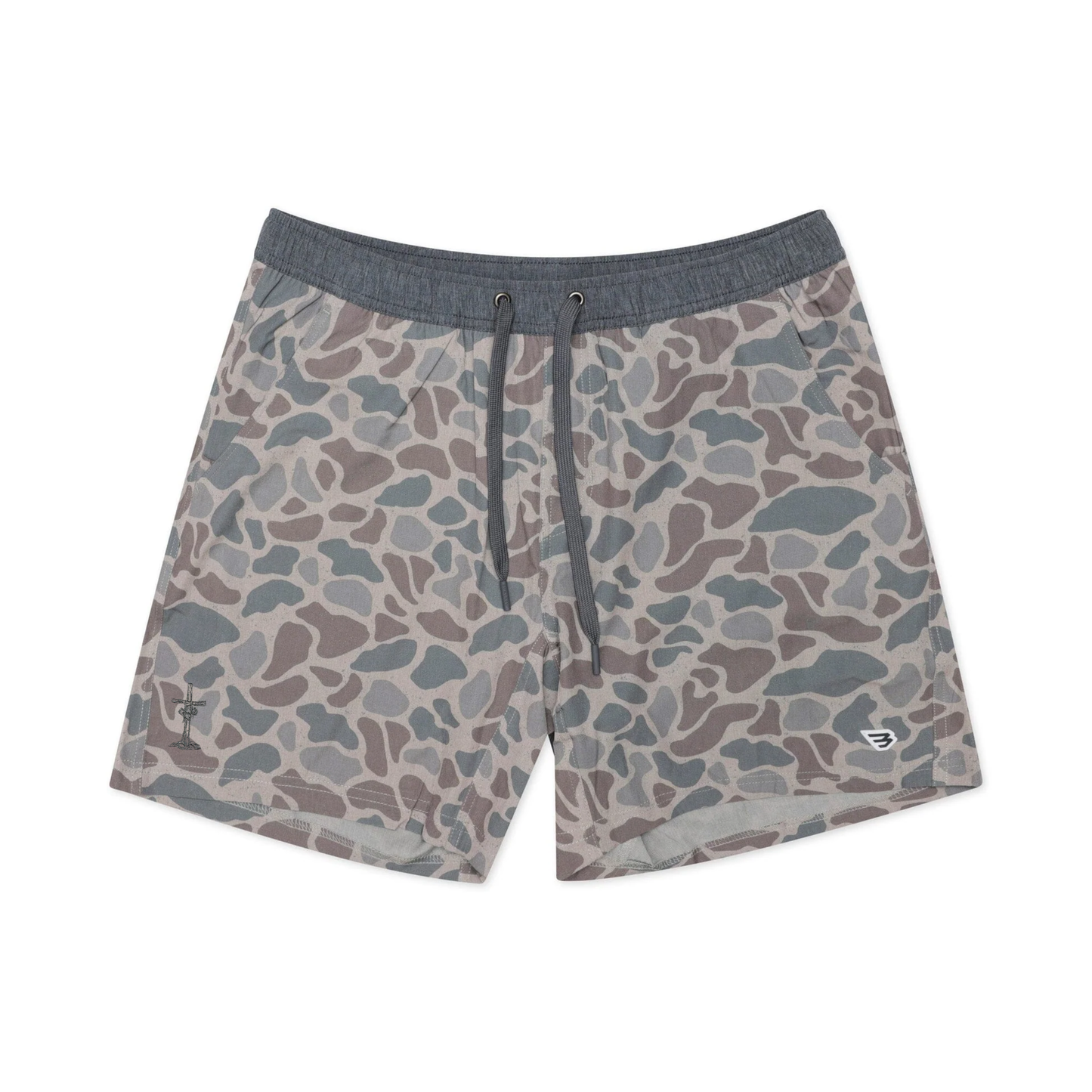 Burlebo Athletic Shorts – Deer Camo (Lined)