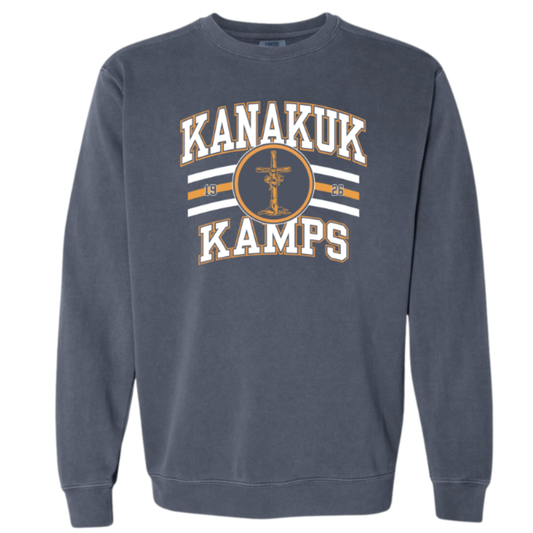 Kamp Crew Sweatshirt, CC Denim