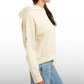 Lightweight Fleece Hoodie - Bone