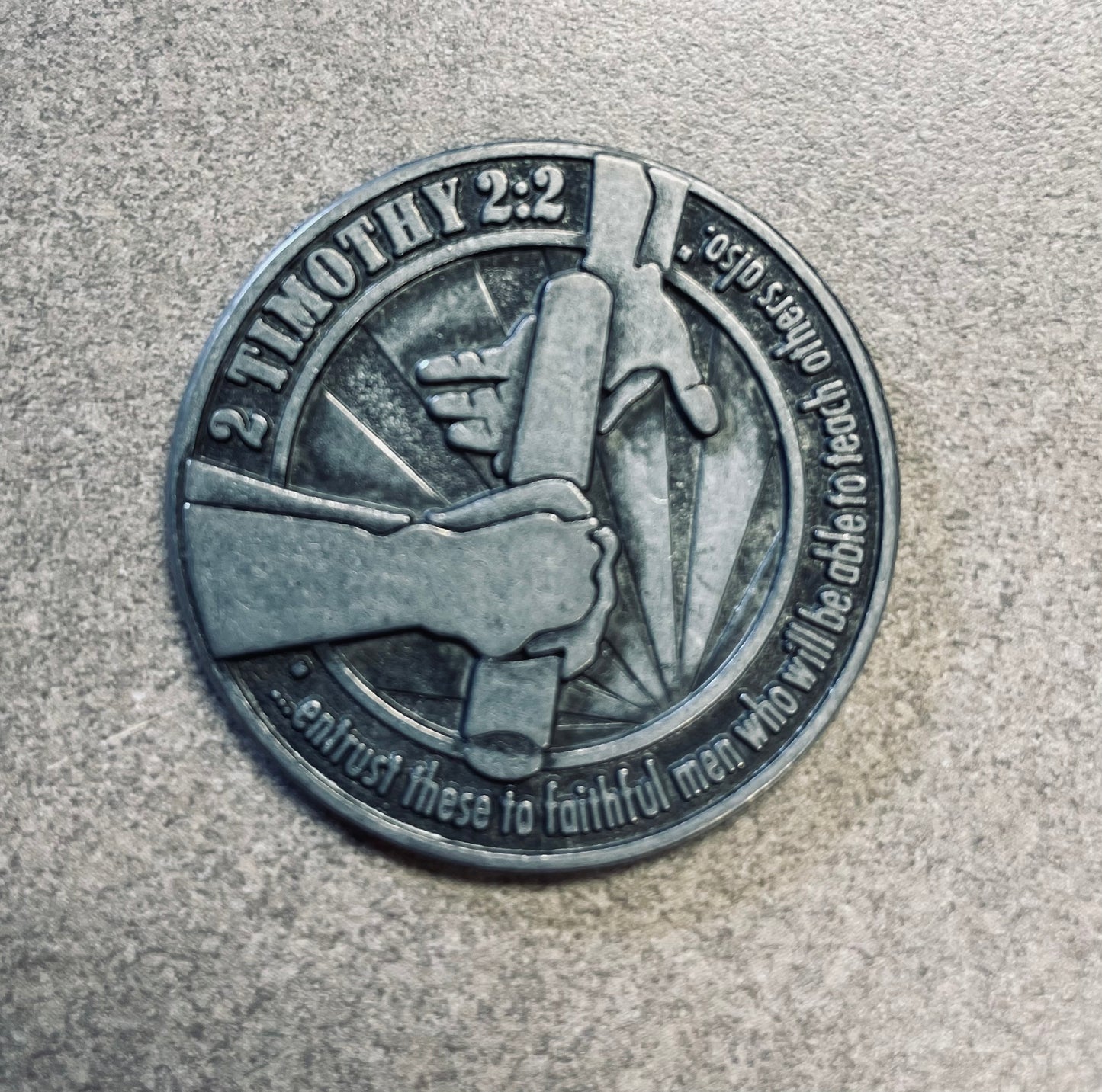 One 2 Won Challenge Coin