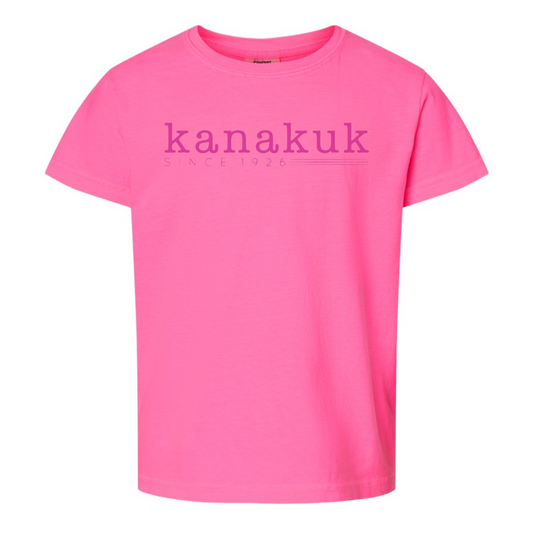 Youth CC Girls Type, Neon Pink