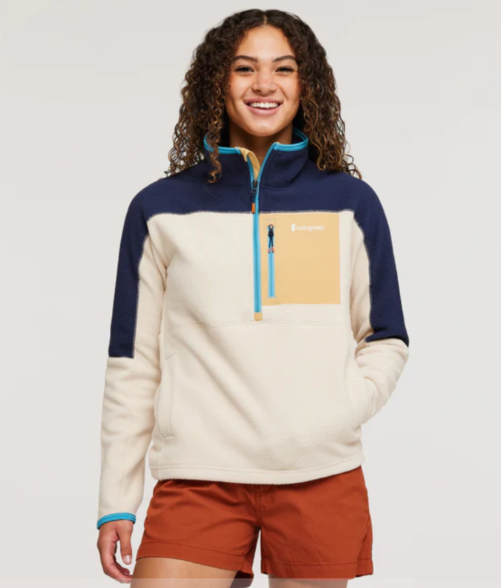 Cotopaxi W Zip Fleece Jacket Navy Cream Kanakuk Store