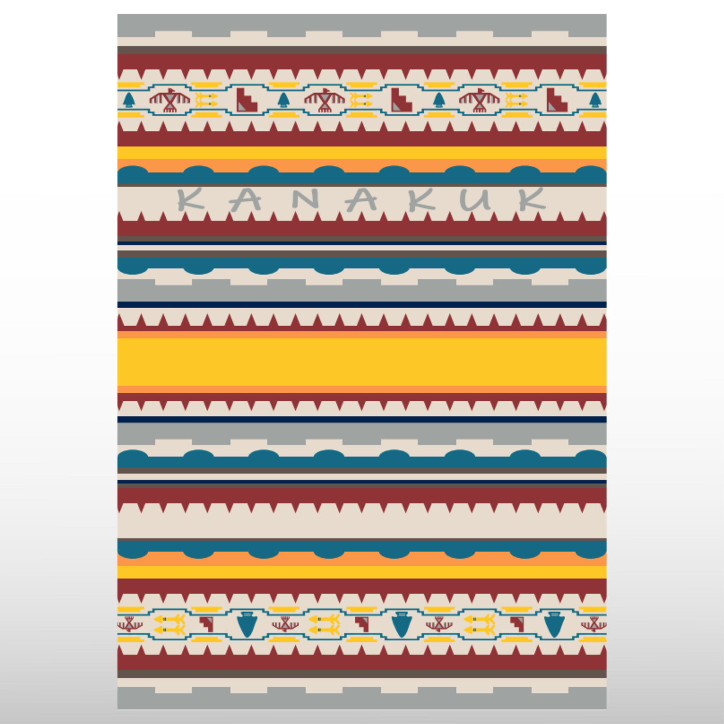 Fleece Tribal Blanket, Painted Mesa