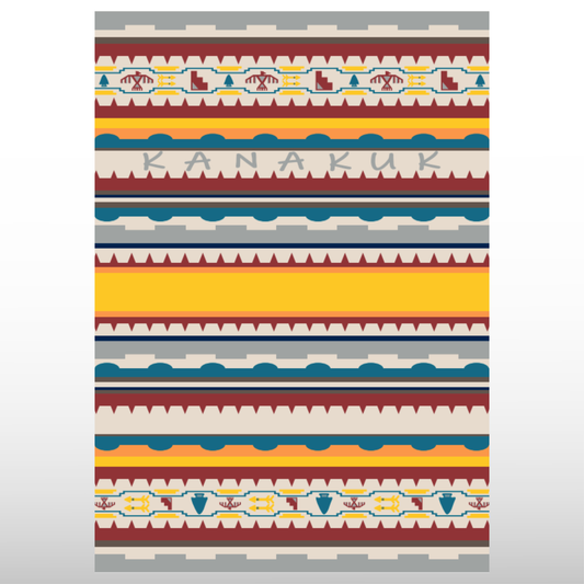 Fleece Tribal Blanket, Painted Mesa