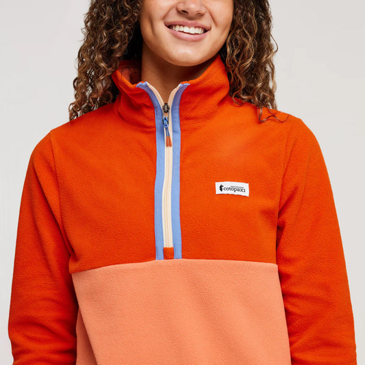 Cotopaxi (W) Fleece 1/2 Zip Pullover, Nectar