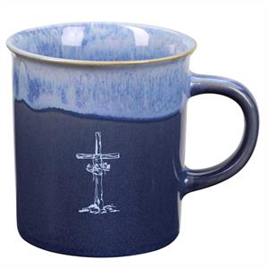 Navajo Mug, Blue