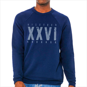 XXVI Crew Sweatshirt, Navy