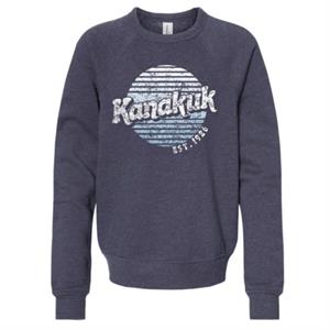Youth Retro Sunshine Sweatshirt, H Navy