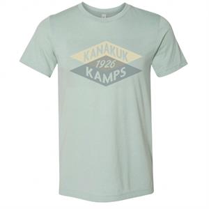 Double Diamond Tee, Soft Mint