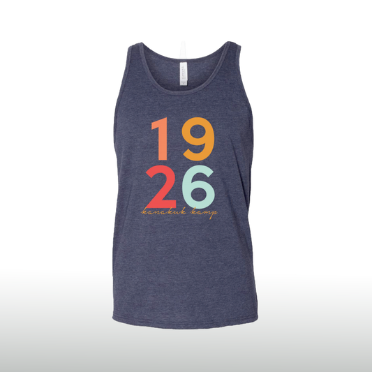 1926 Tank, Heather Navy